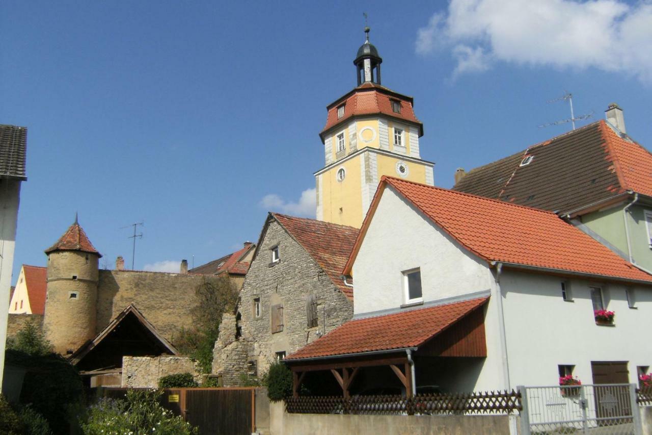 Ferienwohnung Schwanbergblick Mainbernheim Exterior foto